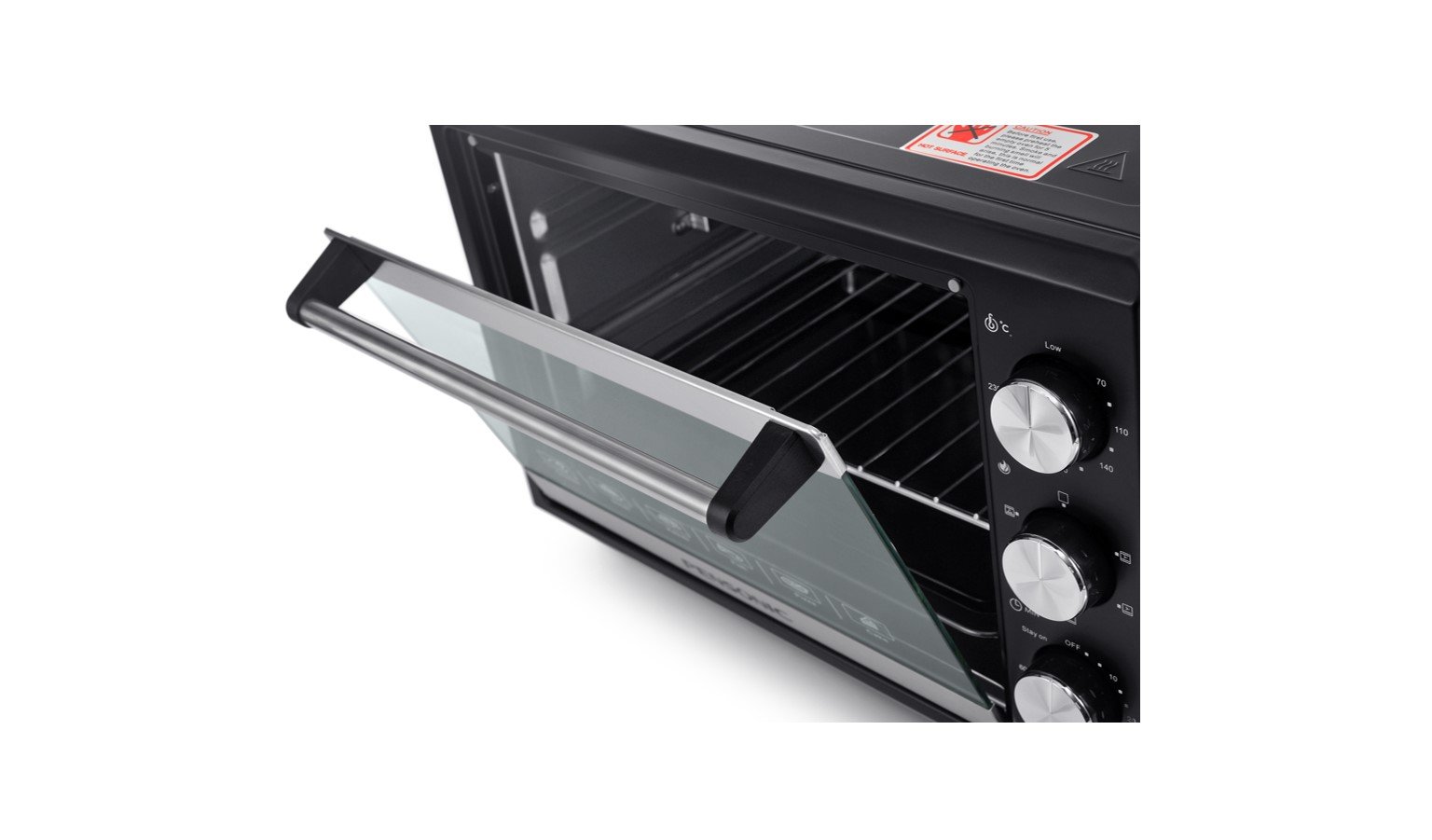 Pensonic 35L Electric Oven - Black (PEO-3511) - Image 4