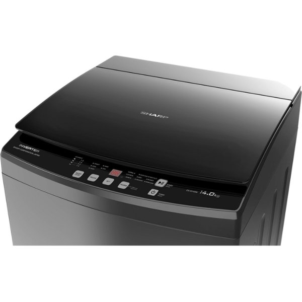 Sharp 14KG Fully Auto Inverter Washing Machine - Starry Sky Grey (ESW-14SM) - Image 4