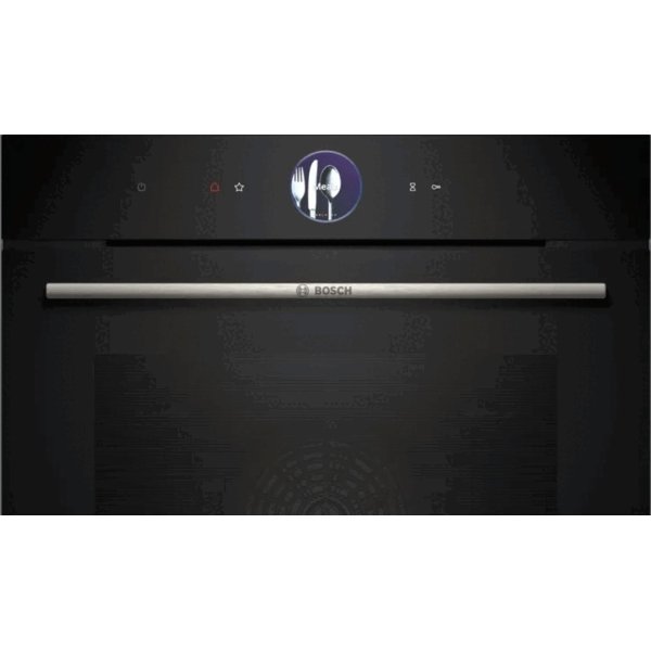 Bosch 60CM Series 8 Built-in Oven - Black (HBG7563B1) - Image 2