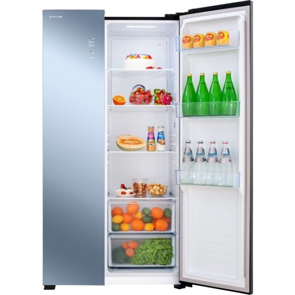 Hisense 726L Side by Side Inverter Fridge - Silver Steel (RS808N4ABU) - Image 2
