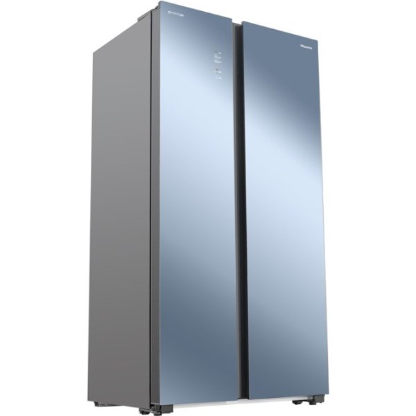 Hisense 726L Side by Side Inverter Fridge - Silver Steel (RS808N4ABU) - Image 4