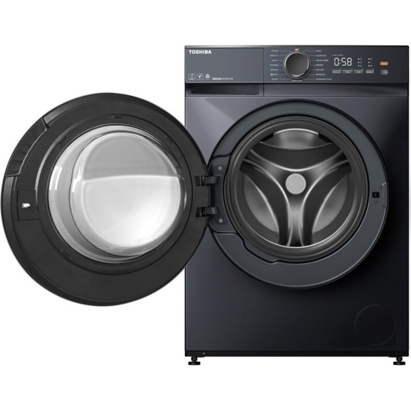 Toshiba 10.5KG Front Load Washing Machine - Morandi Gray (TW-T21BU115UWM) - Image 4