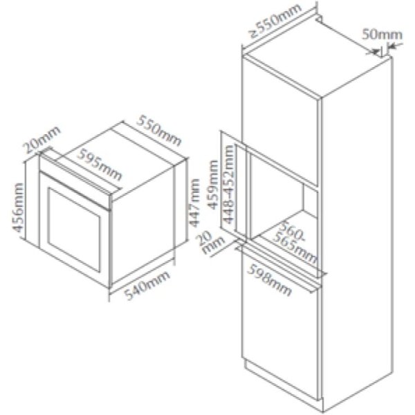 Fotile 42L Combi Oven (HZK-TS1.A) - Image 2